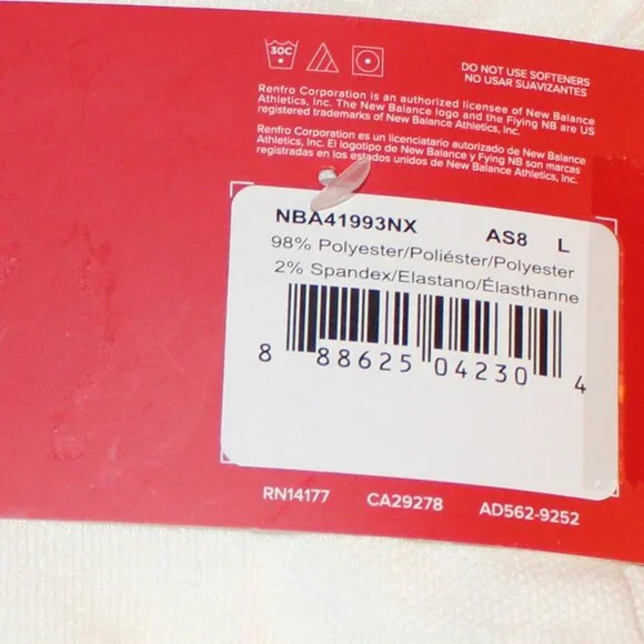 New Balance White Men's 10-Pack Cushioned No Show Socks Shoe Size 9 - 12 NWT - Picture 4 of 8